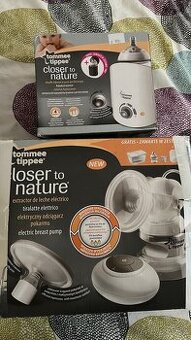 Odsávačka mateřského mléka + ohřívač Tommee Tippee