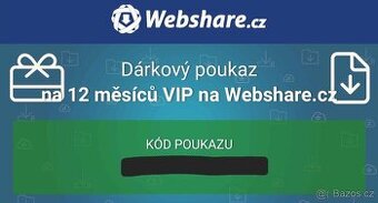 prodám roční VIP poukazy na Webshare