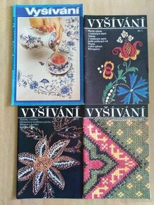 Pletení, vyšívání, móda-starší publikace - vše za 900Kč