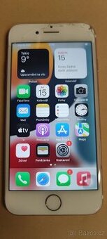 iPhone 7 funkční lehce prasklý displej mimo obrazovku