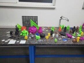 Figurky z 3D tiskárny