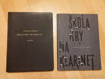 Škola hry na saxofon, Škola hry na klarinet