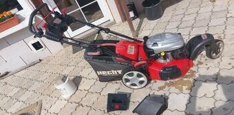 Tříkolová sekačka HECHT na trávu s Elektrický startérem a po