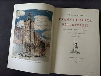 Wirth, Zdeněk - Praha v obraze pěti století, 1934 - 1