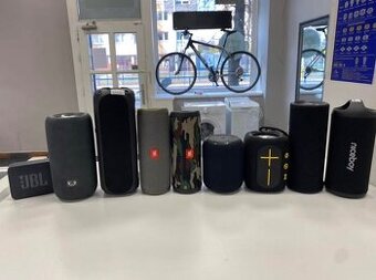 Bluetooth repráky různých znacek