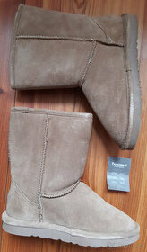Nové Bearpaw,kožené s vlnou - 1
