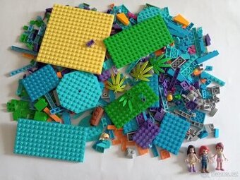 W4 Lego® Originál diely, mix farieb 630ks (veľmi dobrý stav)