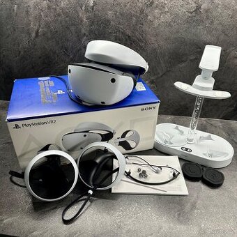 PS VR2 + nabíjecí stanice - záruka do 11/2026