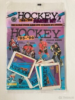 Hockey 95-96 Panini Starter set (album + balíčky)