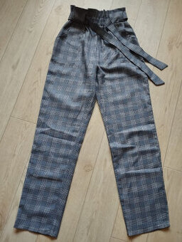 Kostkované kalhoty vel.36/38