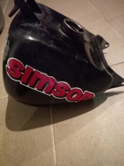 Simson skůtr nádrž