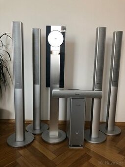 Panasonic SA-ST1 5.1 DVD system, stříbrný