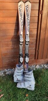 Lyžařské boty Nordica,315 270-275 + lyže Fischer