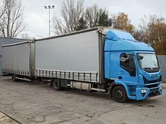 Iveco EUROCARGO 140 E, EURO 6,19 PALET, 14 TUN, TŘÍSTRANNÁ S