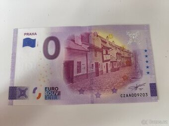 0 Euro souvenir Praha 2022-4