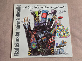 Radošinské naivné divadlo - HRY NA DOMÁCE ZVIERATÁ (LP 1980)