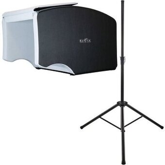 Isovox Mobile Vocal Booth 2 Set Black