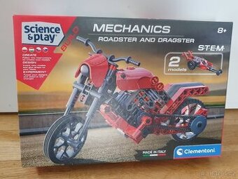 Clementoni Mechanická laboratoř Roadster a Dragster 2v1 - 1
