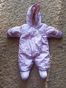 Kombinezky na novorozene holcicky