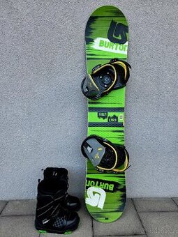 Snowboard BURTON LTR, 130 cm + boty