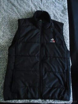 Pánská vesta Le coq sportif, vel. M, modrá,velmi dobrý stav