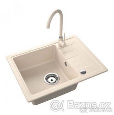 GRANITOVÝ KUCHYŇSKÝ DŘEZ GRACIA + BATERIE + SIFON