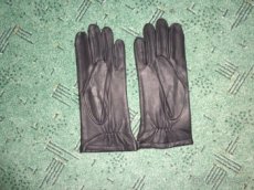 Vojenské rukavice kožené