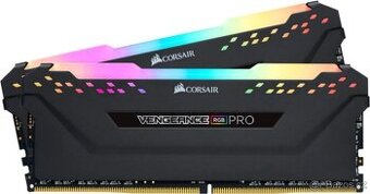 2x8 GB(celkem 16GB) Corsair Vengeance RGB PRO,DDR4 3200,CL1