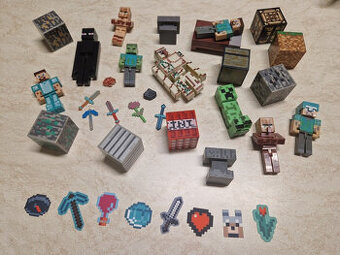 Minecraft kostky a figurky