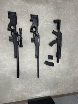Airsoftky AK, L96 AWS, L96 AWF