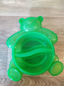 Plastový talířek pro miminka s motivy Medvídka