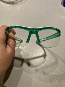 florbalové brýle Unihoc senior  zelené