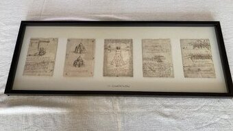 Obraz IKEA Olunda 21675 Leonardo da Vinci - 1