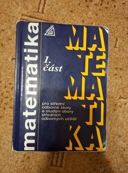 Matematika 1. část - 1