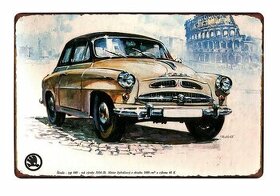cedule plechová - Škoda 440 Spartak - 1