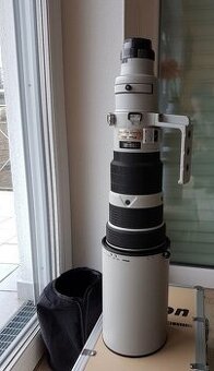 Nikon AF-S NIKKOR ED 500mm f4 D II IF + bílý + velmi dobrý