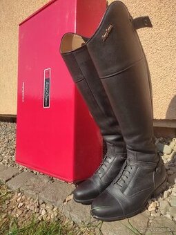 Vysoké jezdecké boty Sergio Grasso Round Toe