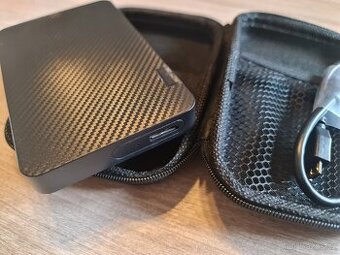 500Gb 2.5 externi disk USB 3 cerny + prepravni box / novy