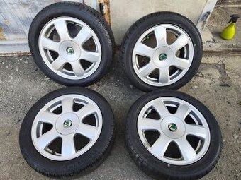 15"alu sada 5x100 origo Škoda Fabia Roomster Ibiza Polo