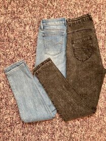 Dvoje skinny džíny xxs - 158