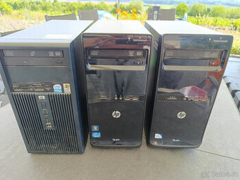 3ks HP počítače s licencí windows,
