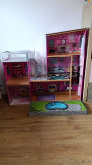 Dřevěný domeček pro Barbie KidKraft