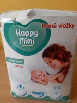 Prsní vložky od značky Happy Mimi a Chcicco