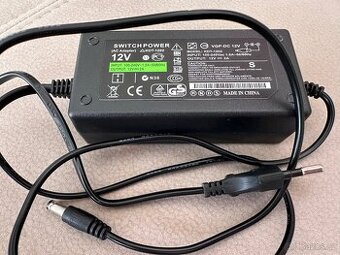 Zdroj 12V-2A, 5V-0,3A, 12V-1A