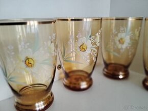 6 ks - skleníčky ,vysoký smalt.