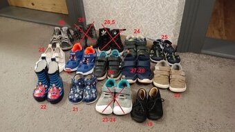 dětské chlapecké boty (vel. 19-28)