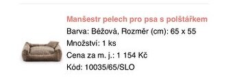Pelisek pro pejska
