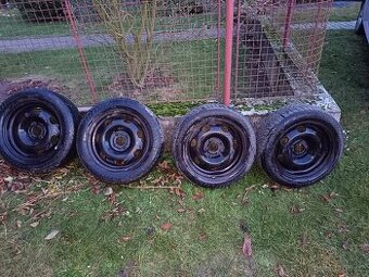 Prodám plecháček 4x108 R16 + 8x pneu