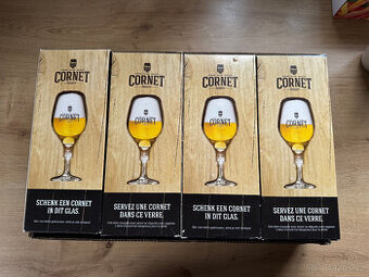 Pivní sklenice Cornet Belgian original - 4 kusy NOVÉ