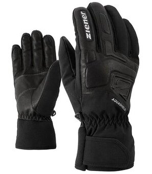 Lyžařské rukavice ZIENER, černé, vel. 7,5